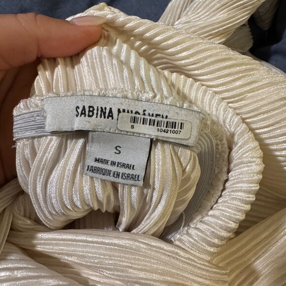 Sabina Musayev Alma Plisse Tiered Mini Dress - Picture 5 of 5